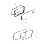 VETRO DI RICAMBIO SEITZ S7P 750X465 ADP7M20750X0465 PRIVACY BLACK