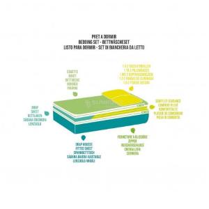 LIT PRÊT GOOD NIGHT 130X190 COUPE À DROITE