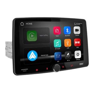 AUTORADIO MULTIMEDIALE CON NAVIGATORE 1DIN DL903DAB + ANTENNA DAB + CABLAGGIO PLUG & PLAY CON COMANDI AL VOLANTE +  ADATTATORE DUCATO 8 DAL 2021