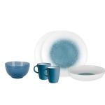 KIT PIATTI E ACCESSORI IN MELAMINA 2 PERSONE 8PZ METEORE 0830143N.C1X