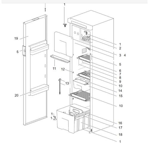 691122 COPPIA GUIDE CASSETTO N3142