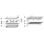 MANIGLIA DESTRA PER FINESTRE CARBEST 