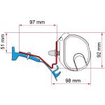 STAFFE PER F35 NEW ADAPTER DEEP BLACK FORD CUSTOM CAPLAND CAPFUN L2 DEEP BLACK 98655R035