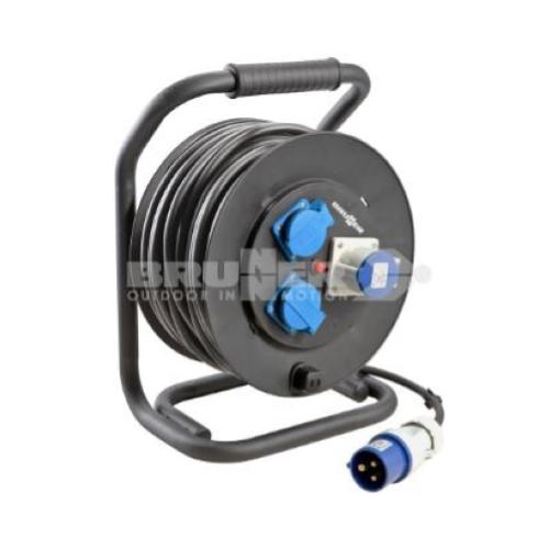 CAVO RETE 230V 25MT CON AVVOLGITORE DRUMMER RUBBER 3X2.5MM 0301081N