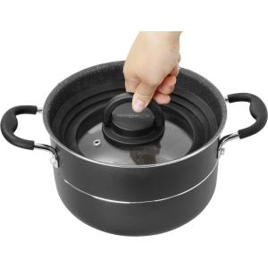 POPOTE SET DI PENTOLE PIRATE NG 7+1 PZ Ø 22 0806084N ADATTO A INDUZIONE!