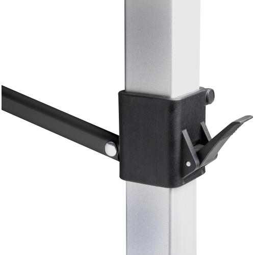 TAVOLO ALLUMINIO PIEGHEVOLE TITANIUM QUADRA COMPACK 6 0406068N