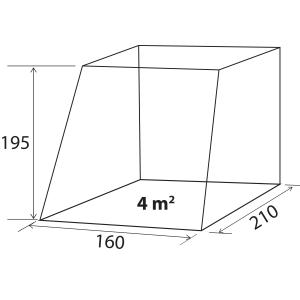 TENDA PER PORTELLONE POSTERIORE ESCAPE PER PEUGEOT TRAVELLER, CITROEN SPACETOURER E TOYOTA PROACE 0102945N