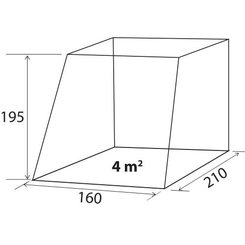 TENDA PER PORTELLONE POSTERIORE ESCAPE PER PEUGEOT TRAVELLER, CITROEN SPACETOURER E TOYOTA PROACE 0102945N