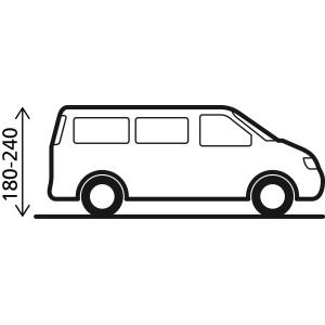 VERANDA GONFIABILE PER MINI VAN TROUPER AUTO UP 0102925N