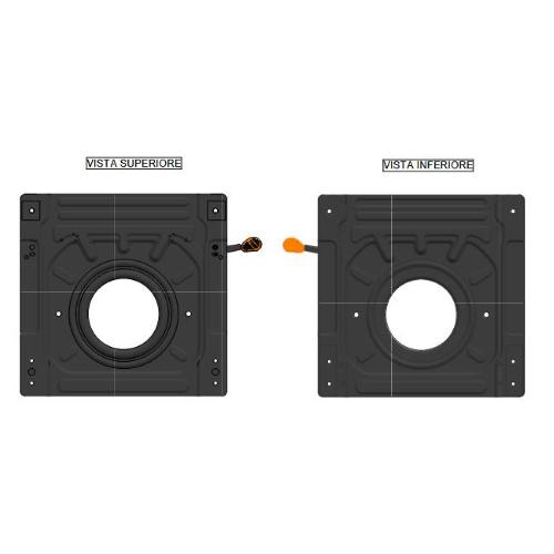 PIASTRA GIREVOLE SX PER DUCATO DAL 06 (X250 / X290)
