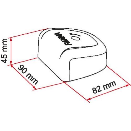 SERRATURA AGGIUNTIVA SAFE DOOR VAN SET 2 PEZZI  09053-02-