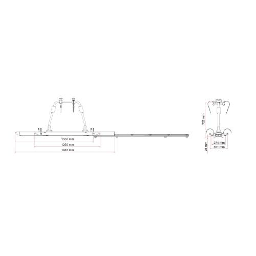 PORTABICI GARAGE SLIDE DELUXE 04822-06-