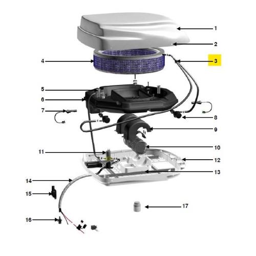 KIT IMPIANTO IDRAULICO VIESA HOLIDAY IIIS