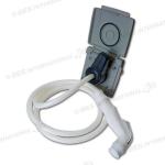 PRESA ESTERNA ACQUA CON MISCELATORE TUBO 150MM ATT. JHON GUEST 12MM GRIGIA