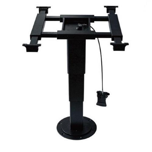 GAMBA PER TAVOLO TELESCOPICA PNEUMATICA GIREVOLE 730/345MM