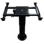 GAMBA PER TAVOLO PNEUMATICA GIREVOLE ELETTRICA 740/370MM