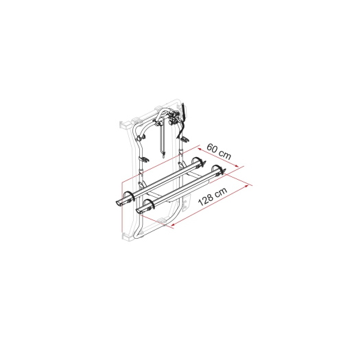 PORTABICI CARRY-BIKE FRAME DEEP BLACK 02096-40A