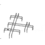 407149576 GRIGLIA SMALTATA PER PIANO COTTURA SMEV MO7103