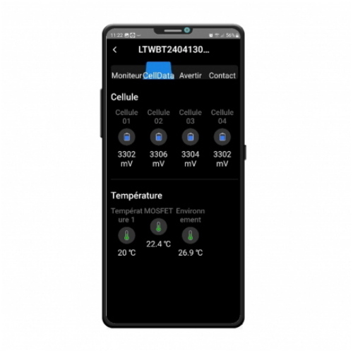BATTERIA LITIO LiFePo4 PER SERVIZI 300A KOONECT KL5 CON BMS INTEGRATO E CONNESSIONE BLUETOOTH