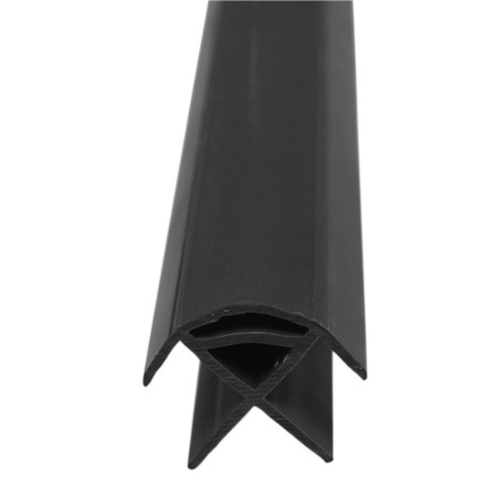 PROFILO IN PVC ANGOLARE PER PANNELLI DA 15MM GRIGIO SCURO 2200MM
