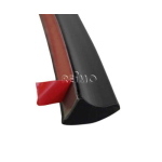 PROFILO SPOILER PER TETTO A SOFFIETTO NERO 1,60MT