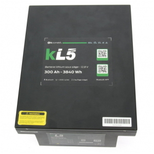 BATTERIA LITIO LiFePo4 PER SERVIZI 300A KOONECT KL5 CON BMS INTEGRATO E CONNESSIONE BLUETOOTH