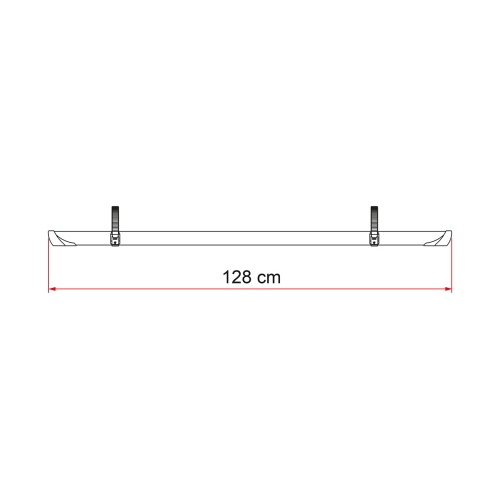 CANALINA PER CARRY-BIKE RAIL QUICK PRO BLACK 98656-993