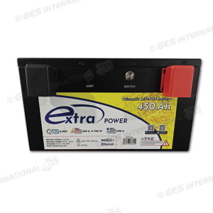 BATTERIA LITIO LiFePo4 PER SERVIZI 450A EXTRA CON BMS INTEGRATO E CONNESSIONE BLUETOOTH
